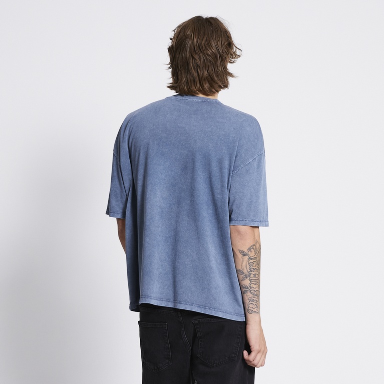 Washed boxy tee "Mikael Washed"